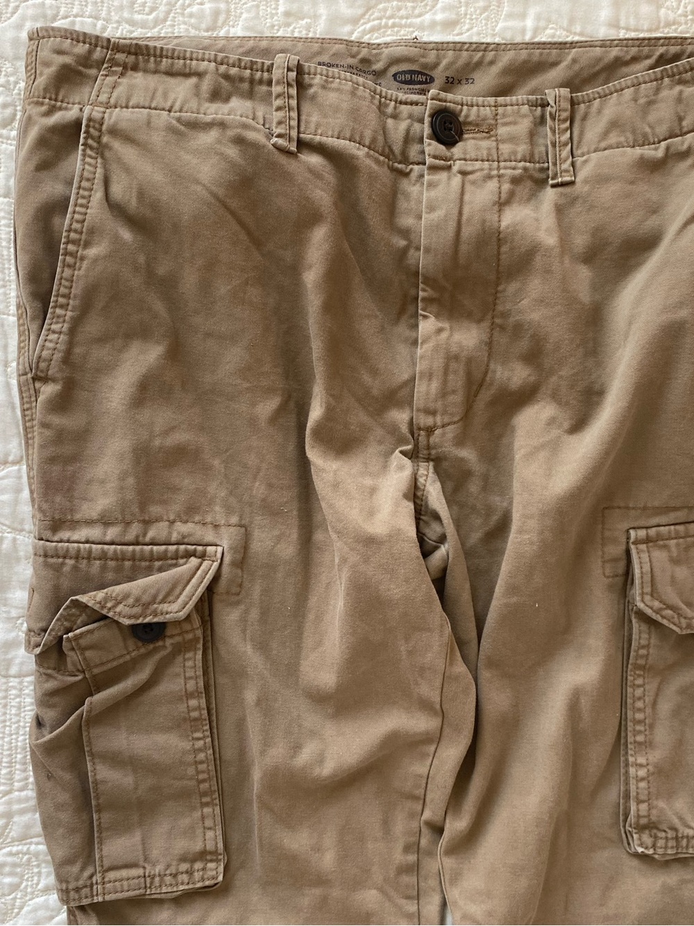 Old Navy Khaki Cargo Pants